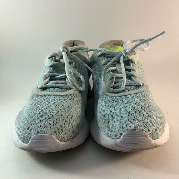 Nike Tanjun womens running shoes lace up sneakers glacier blue white size 9.5 - Picture 2 of 8